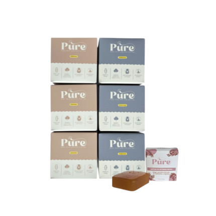 Pure paket nega 6 pakovanja Pure ulozaka od organskog pamuka i pure intimni sapun